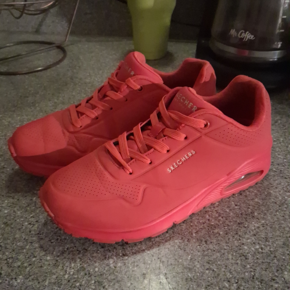 Skechers Women's Bold Red Sneakers